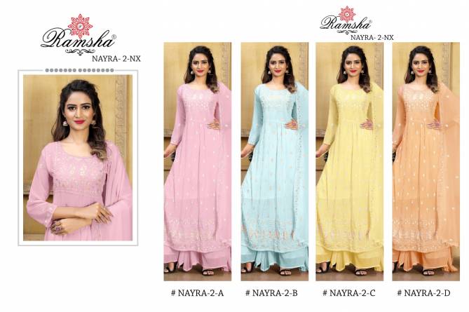 Nayra 2 By Ramsha 2-A to 2-D Pakistani Suit Catalog
